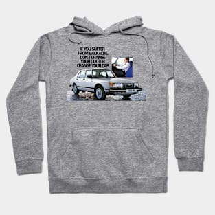 SAAB 900 TURBO - advert Hoodie